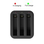 Per caricabatterie rapido per batterie Tri-Slot Insta360 X3 / One X2, For Insta360 X3 / One X2 Tri-Slot Batteries