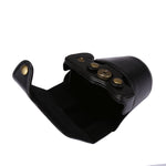 Custodia in pelle PU per fotocamera full body con cinturino per Canon EOS M5, For EOS M5