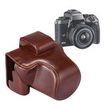 Custodia in pelle PU per fotocamera full body con cinturino per Canon EOS M5, For EOS M5