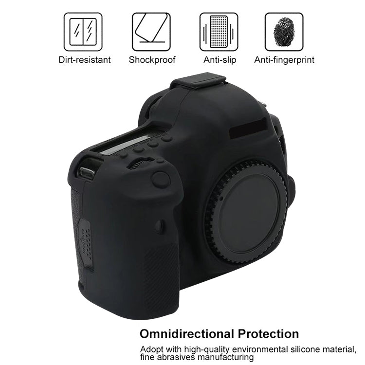 Per Canon EOS 5DS Custodia protettiva morbida in silicone, For Canon EOS 5DS