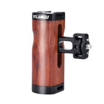 YELANGU LW-B01-2 Impugnatura laterale in legno con slitta fredda per gabbia per fotocamera LW-B01, LW-B01-2