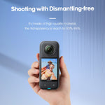 Per Insta360 X3 STARTRC Copriobiettivo Protezione per PC, For Insta360 X3 Lens Guard