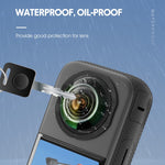 Per Insta360 X3 STARTRC Copriobiettivo Protezione per PC, For Insta360 X3 Lens Guard