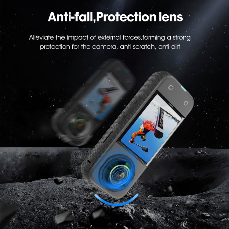 Per Insta360 X3 STARTRC Copriobiettivo Protezione per PC, For Insta360 X3 Lens Guard