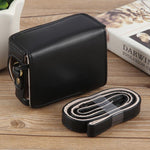 Per Sony ZV-1F Vlog Camera Borsa per fotocamera in pelle per tutto il corpo con cinturino, For Sony ZV-1F