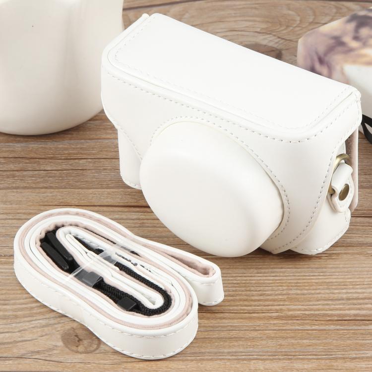 Per Sony ZV-1F Vlog Camera Borsa per fotocamera in pelle per tutto il corpo con cinturino, For Sony ZV-1F