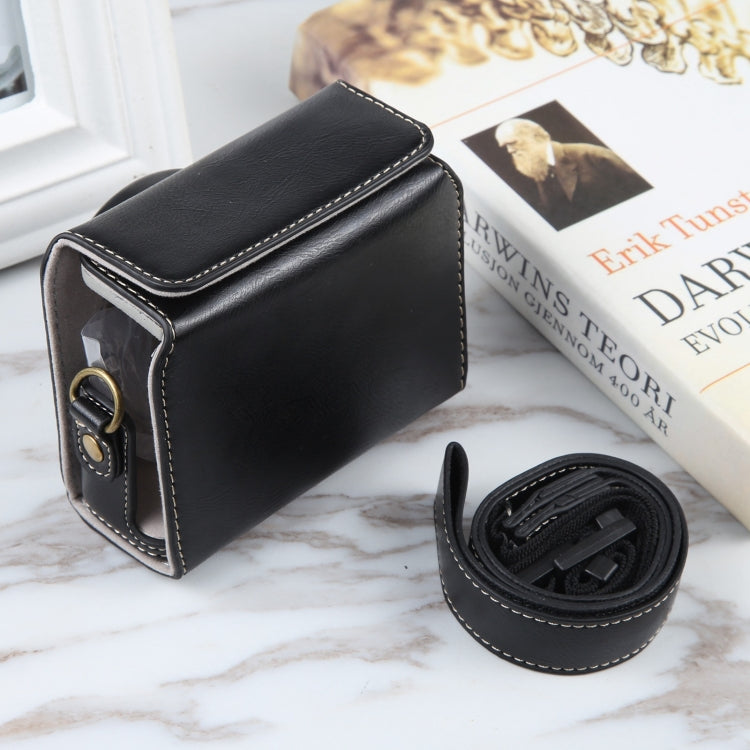 Per Sony ZV-1F Vlog Camera Borsa per fotocamera in pelle magnetica per tutto il corpo con cinturino, For Sony ZV-1F with Magnetic