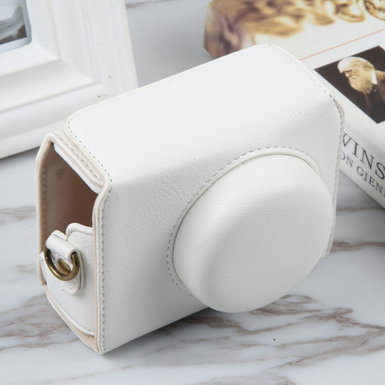Per Sony ZV-1F Vlog Camera Borsa per fotocamera in pelle magnetica per tutto il corpo con cinturino, For Sony ZV-1F with Magnetic
