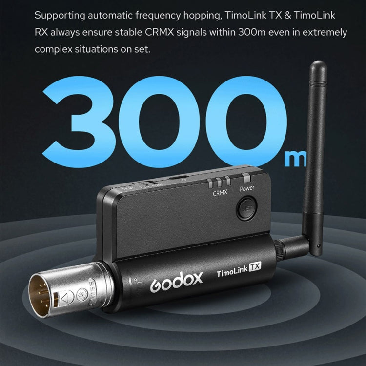 Trasmettitore DMX wireless Godox TimoLink TX, Transmitter
