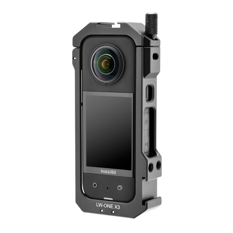 Per Insta360 X3 YELANGU LW-ONE X3 Custodia con telaio esteso con gabbia metallica, LW-ONE X3