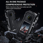 Per Insta360 X3 YELANGU LW-ONE X3 Custodia con telaio esteso con gabbia metallica, LW-ONE X3