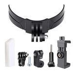 Kit montaggio casco per fotocamera e smartphone