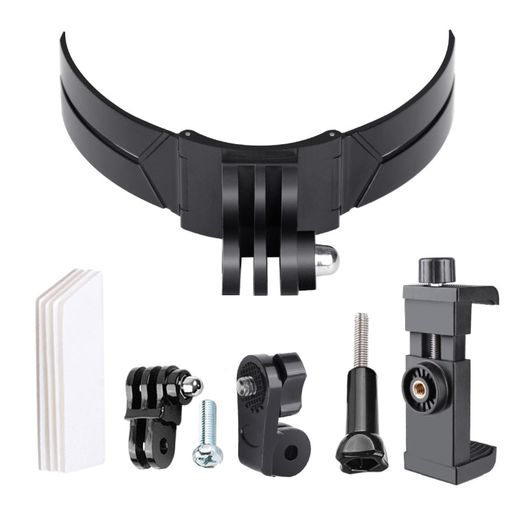 Kit montaggio casco per fotocamera e smartphone