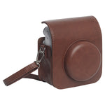 Per FUJIFILM Instax mini 12 Custodia in pelle Borsa per fotocamera a corpo intero con tracolla, For FUJIFILM Instax mini 12