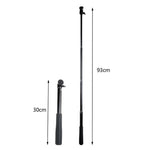 Supporto per treppiede pieghevole con impugnatura da 30-93 cm Monopiede multifunzionale per selfie stick per GoPro Hero11 Black / HERO10 Black / HERO9 Black /HERO8 / HERO7 /6 /5 /5 Session /4 Session /4 /3+ /3 /2 /1, Insta360ONE R, DJI Osmo Action e al...
