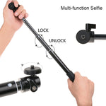 Supporto per treppiede pieghevole con impugnatura da 30-93 cm Monopiede multifunzionale per selfie stick per GoPro Hero11 Black / HERO10 Black / HERO9 Black /HERO8 / HERO7 /6 /5 /5 Session /4 Session /4 /3+ /3 /2 /1, Insta360ONE R, DJI Osmo Action e al...