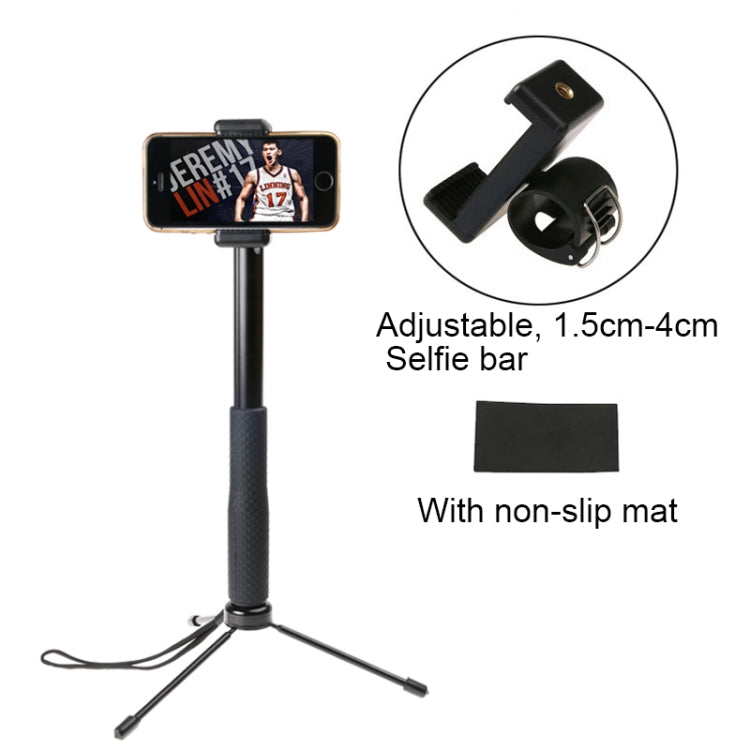 Supporto per treppiede pieghevole con impugnatura da 30-93 cm Monopiede multifunzionale per selfie stick per GoPro Hero11 Black / HERO10 Black / HERO9 Black /HERO8 / HERO7 /6 /5 /5 Session /4 Session /4 /3+ /3 /2 /1, Insta360ONE R, DJI Osmo Action e al...