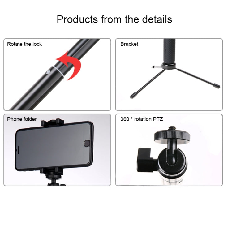 Supporto per treppiede pieghevole con impugnatura da 30-93 cm Monopiede multifunzionale per selfie stick per GoPro Hero11 Black / HERO10 Black / HERO9 Black /HERO8 / HERO7 /6 /5 /5 Session /4 Session /4 /3+ /3 /2 /1, Insta360ONE R, DJI Osmo Action e al...