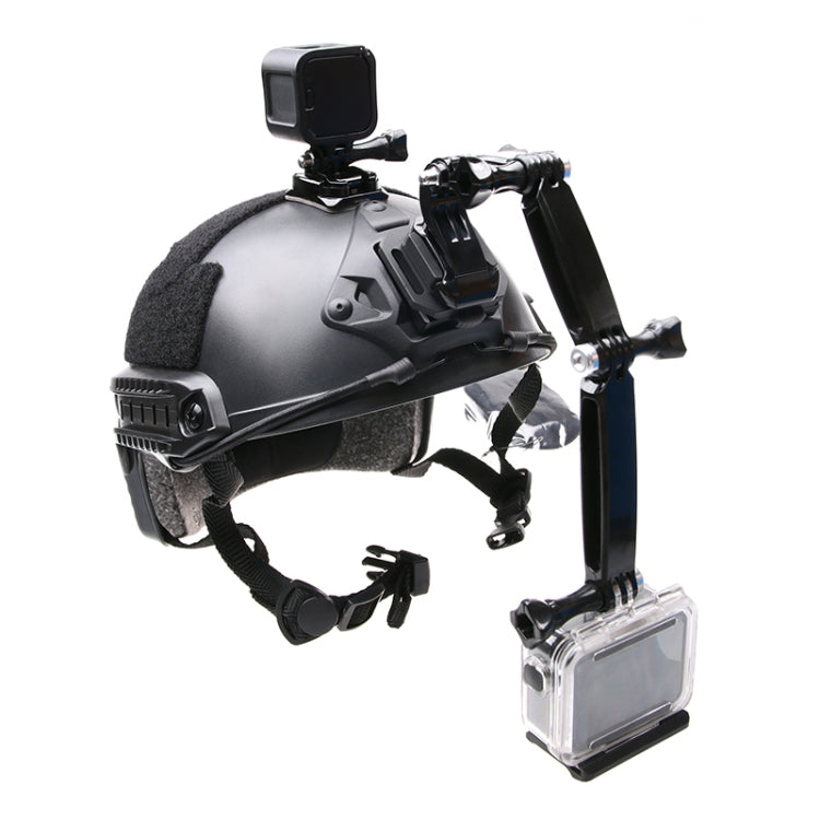 Set di pacchetti per montaggio frontale sul casco per GoPro Hero11 Black / HERO10 Black /9 Black /8 Black /7 /6 /5 /5 Session /4 Session /4 /3+ /3 /2 /1, DJI Osmo Action e altre action cam, Mount Bundle Set