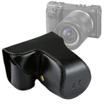 Custodia in pelle PU per fotocamera full body con cinturino per Sony NEX 7 / F3 (obiettivo 18-55 mm), For Sony NEX 7 / F3, For Sony NEX 7