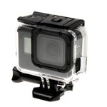 Per GoPro HERO6 /5 Custodia protettiva Skeleton + Cover posteriore cava con fibbia Montaggio base e vite, non è necessario smontare l'obiettivo, Hollow Back Cover