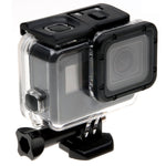Per GoPro HERO6 /5 Custodia protettiva Skeleton + Cover posteriore cava con fibbia Montaggio base e vite, non è necessario smontare l'obiettivo, Hollow Back Cover