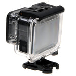 Per GoPro HERO6 /5 Custodia protettiva Skeleton + Cover posteriore cava con fibbia Montaggio base e vite, non è necessario smontare l'obiettivo, Hollow Back Cover