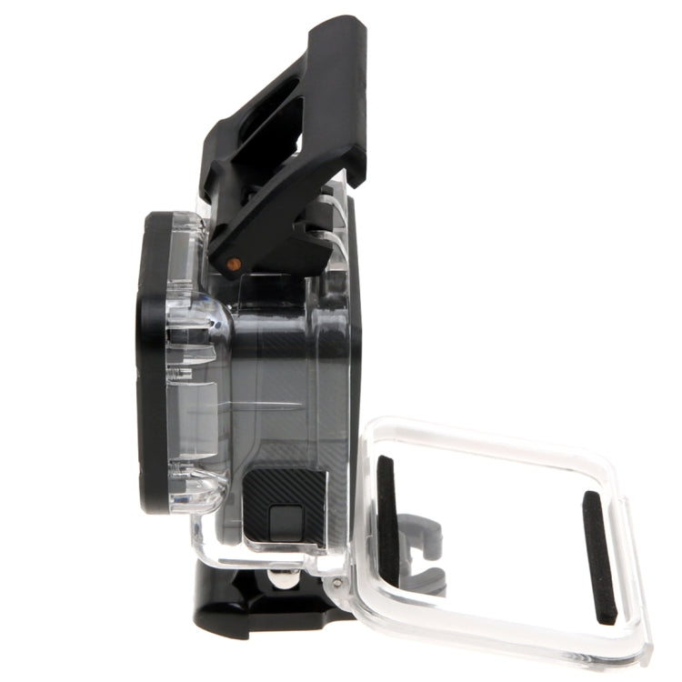 Per GoPro HERO6 /5 Custodia protettiva Skeleton + Cover posteriore cava con fibbia Montaggio base e vite, non è necessario smontare l'obiettivo, Hollow Back Cover