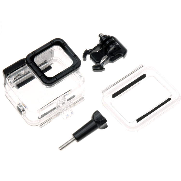 Per GoPro HERO6 /5 Custodia protettiva Skeleton + Cover posteriore cava con fibbia Montaggio base e vite, non è necessario smontare l'obiettivo, Hollow Back Cover