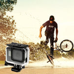 Per GoPro HERO6 /5 Custodia protettiva Skeleton + Cover posteriore cava con fibbia Montaggio base e vite, non è necessario smontare l'obiettivo, Hollow Back Cover