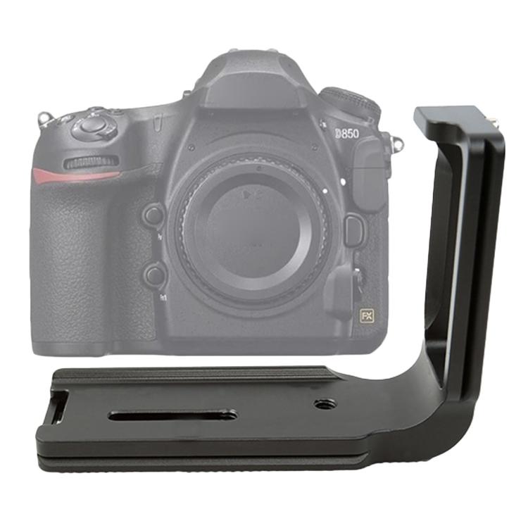 FITTEST FLN-D850 Supporto base per staffa per piastra a sgancio rapido per ripresa verticale per Nikon D850, Nikon D850