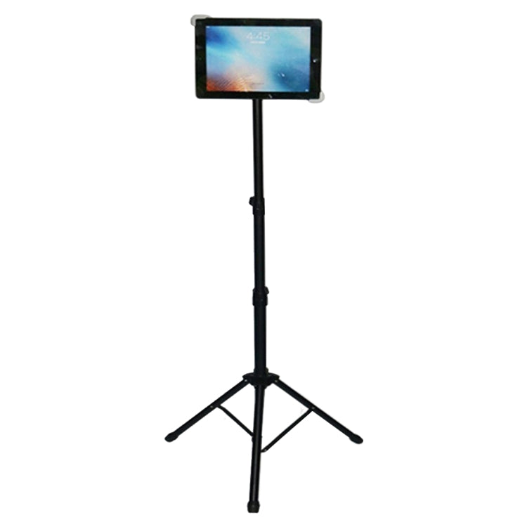 Supporto per tablet con supporto da pavimento per treppiede con montaggio universale per iPad e tablet e laptop da 7-12 pollici