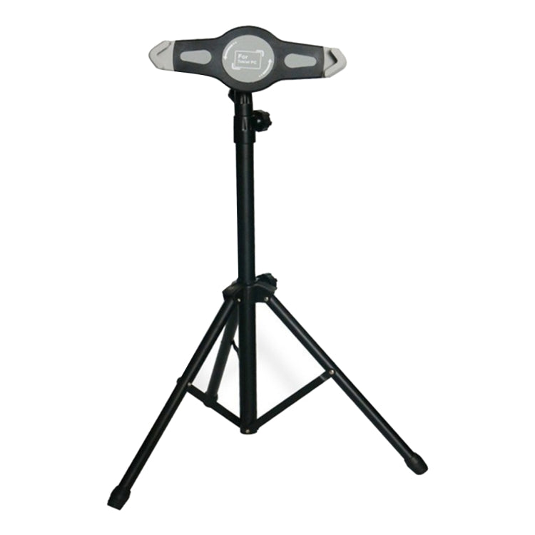 Supporto per tablet con supporto da pavimento per treppiede con montaggio universale per iPad e tablet e laptop da 7-12 pollici