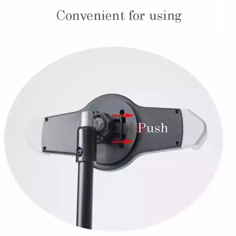 Supporto per tablet con supporto da pavimento per treppiede con montaggio universale per iPad e tablet e laptop da 7-12 pollici