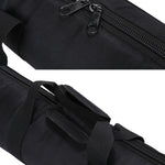 Borsa da trasporto con cerniera e tracolla per supporto luce, ombrello, luce LED, flash, speedlite, dimensioni: 55 cm x 22 cm