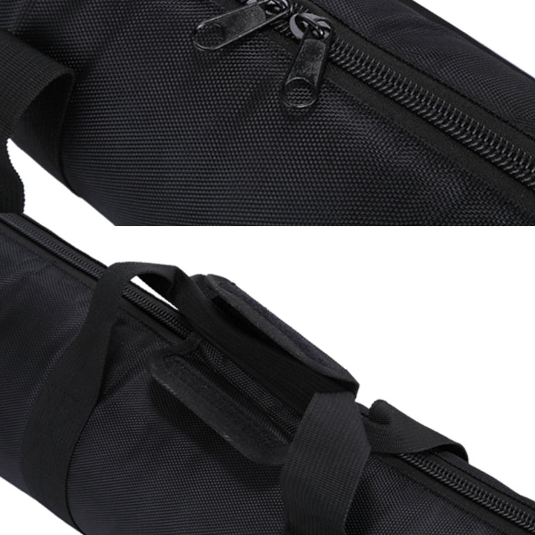 Borsa da trasporto con cerniera e tracolla per supporto luce, ombrello, luce LED, flash, speedlite, dimensioni: 55 cm x 22 cm