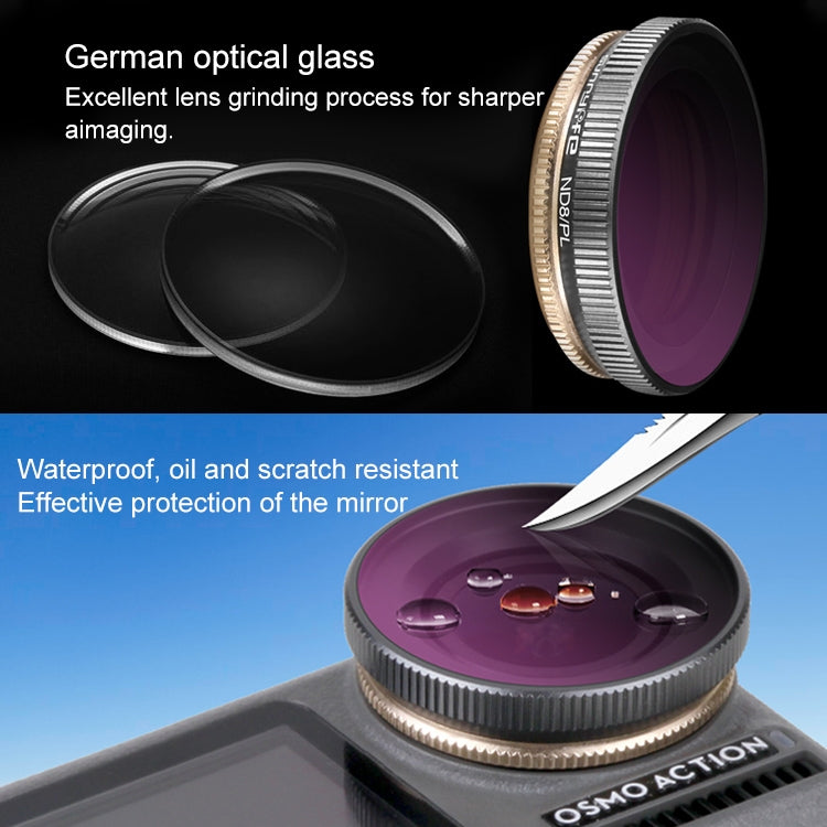 Sunnylife OA-FI179 Filtro per immersione con obiettivo per DJI OSMO ACTION, OA-FI179, Purple
