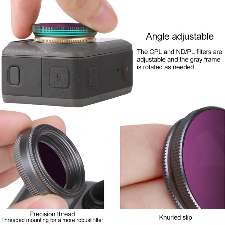 Sunnylife OA-FI171 Filtro obiettivo ND32 per DJI OSMO ACTION, OA-FI171 ND32