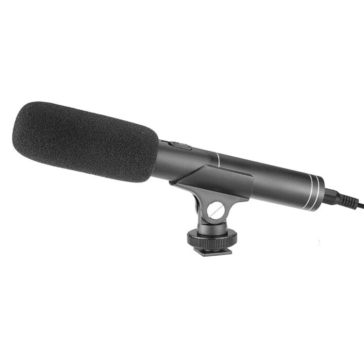 YELANGU YLG1401A Professional Condenser Shotgun Microphone with Dual Rear Boom for DSLR Camera and DV