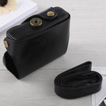 Custodia in pelle PU per fotocamera full body con cinturino per Canon G16, For G16