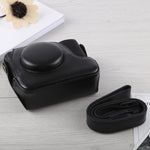 Custodia in pelle PU per fotocamera full body con cinturino per Canon G16, For G16