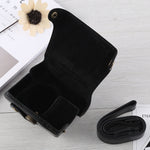 Custodia in pelle PU per fotocamera full body con cinturino per Canon G16, For G16