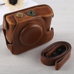 Custodia in pelle PU per fotocamera full body con cinturino per Canon G16, For G16