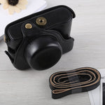Custodia in pelle PU per fotocamera full body con cinturino per Fujifilm X100F, For FUJI X100F