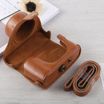Custodia in pelle PU per fotocamera full body con cinturino per Fujifilm X100F, For FUJI X100F