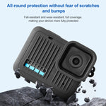 Custodia in silicone per GoPro HERO 2024 con copriobiettivo