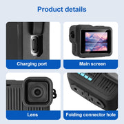 Copertura porta laterale nera per GoPro HERO 2024