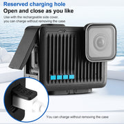 Copertura porta laterale nera per GoPro HERO 2024
