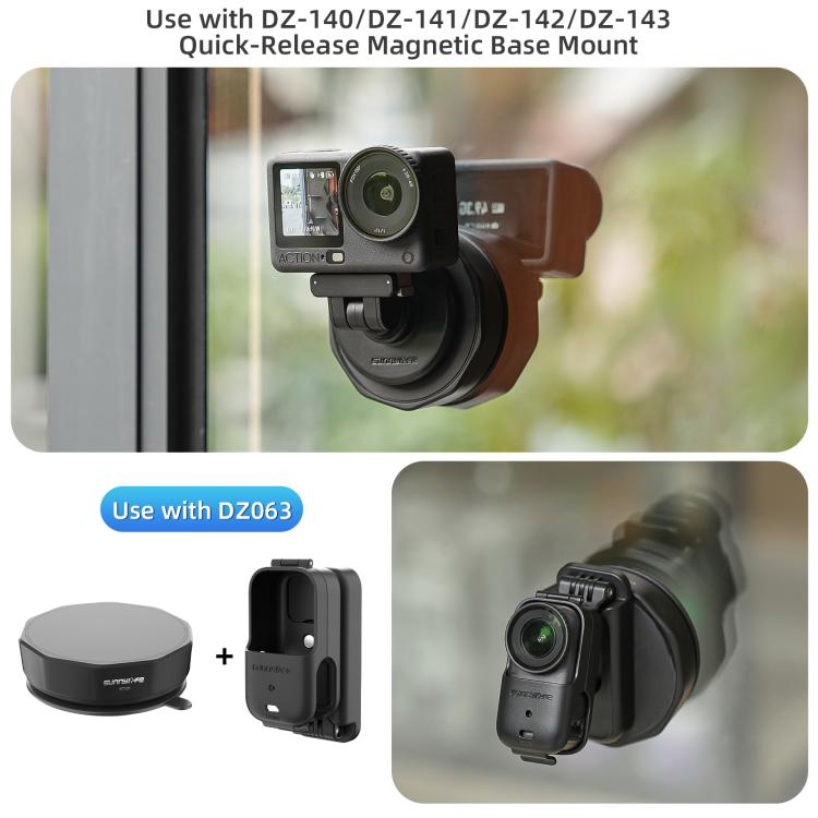 Base adattatore universale a ventosa Sunnylife con forte ventosa per action camera
