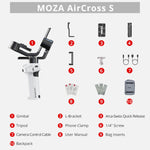 Stabilizzatore cardanico MOZA AirCross S 3 assi portatile